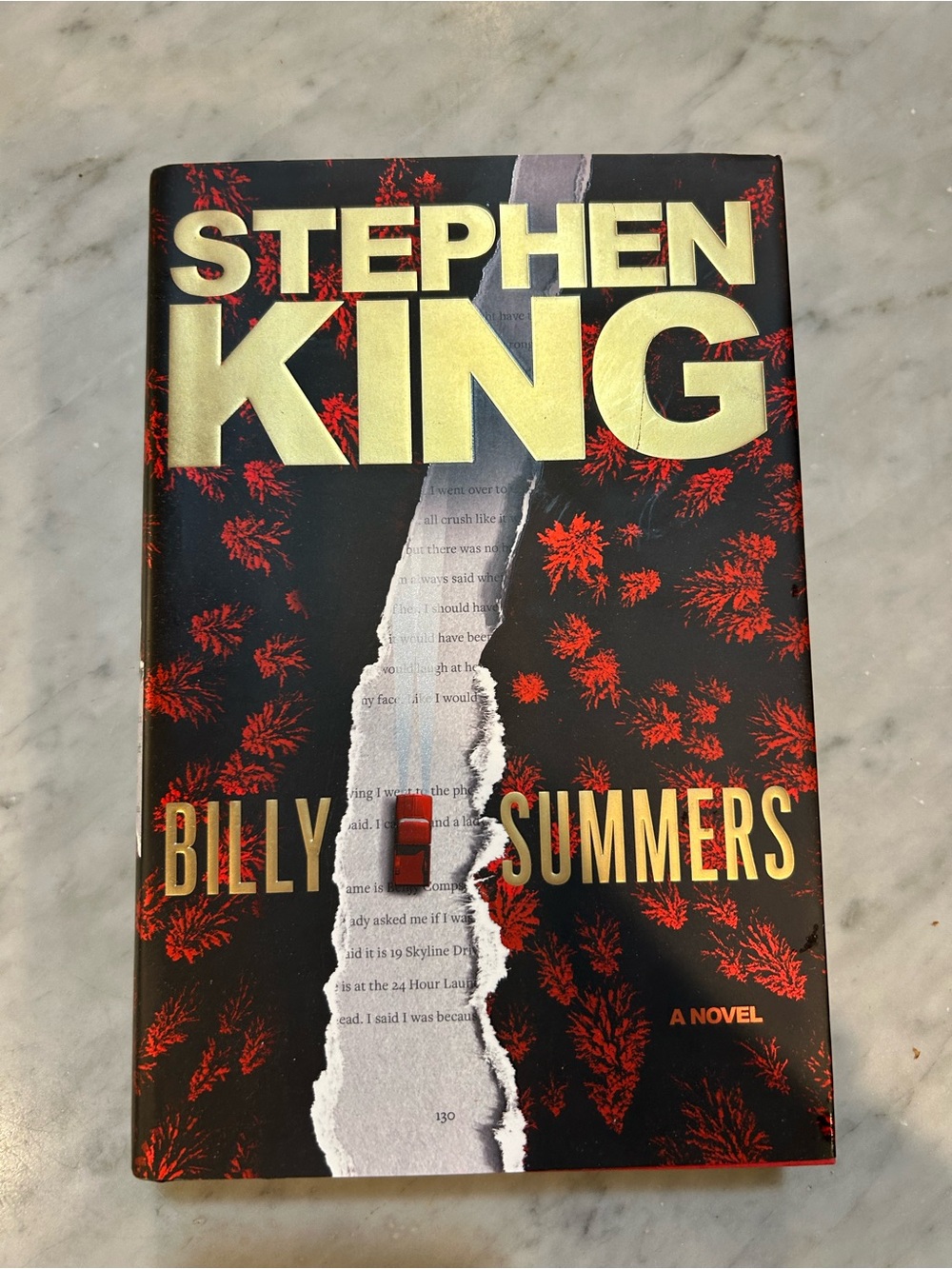 Billy Summers Hardcover Novel